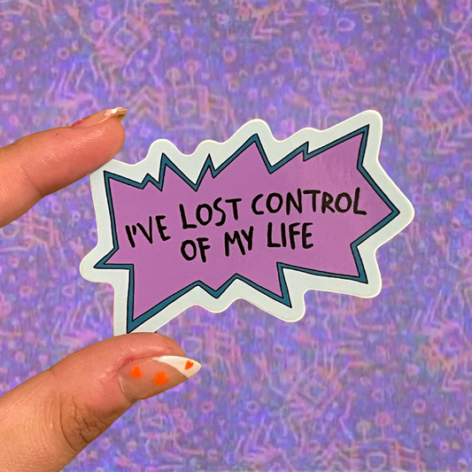 Lost Control Sticker