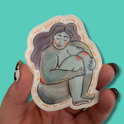 Trust Yourself Sticker