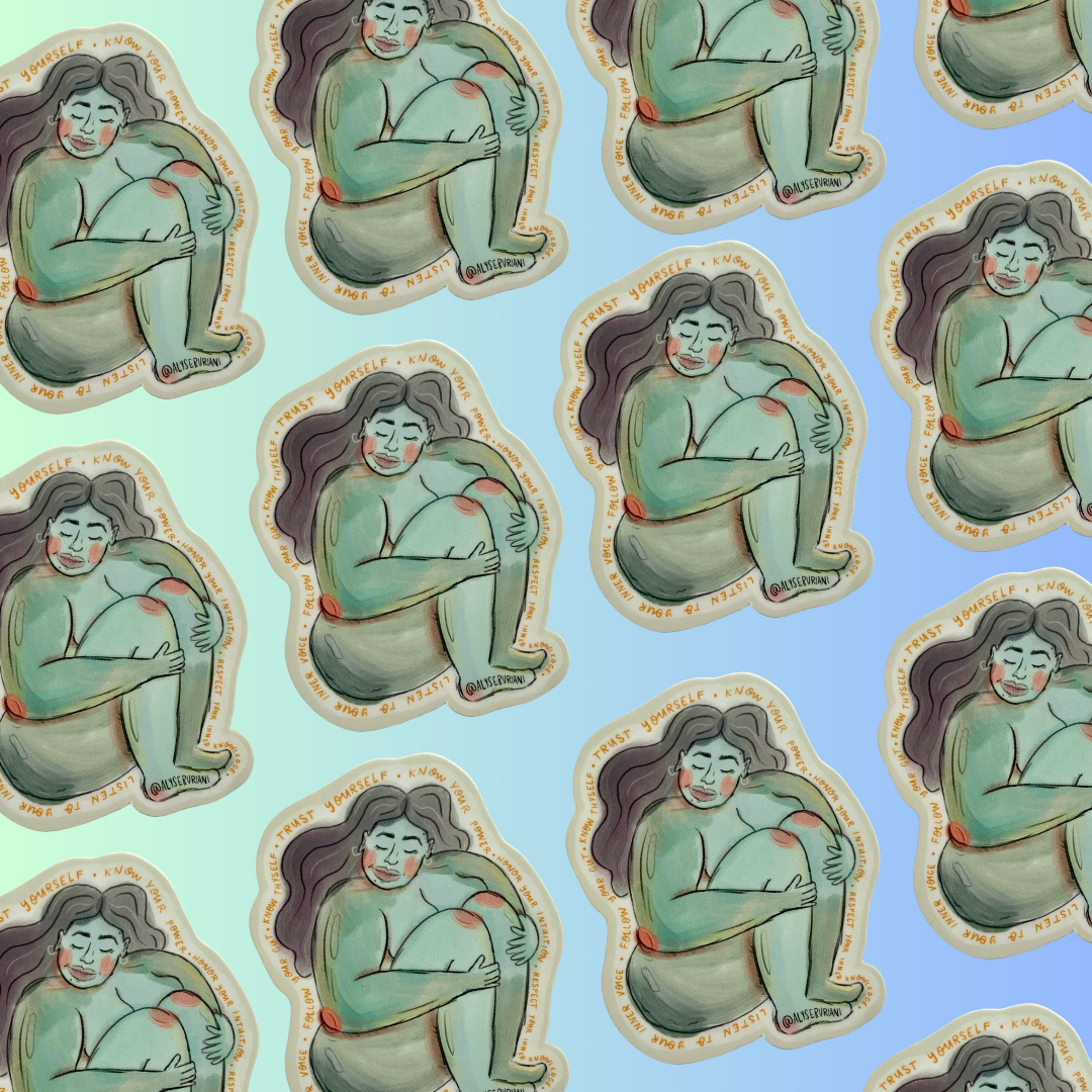 Trust Yourself Sticker
