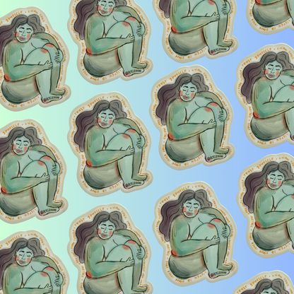 Trust Yourself Sticker