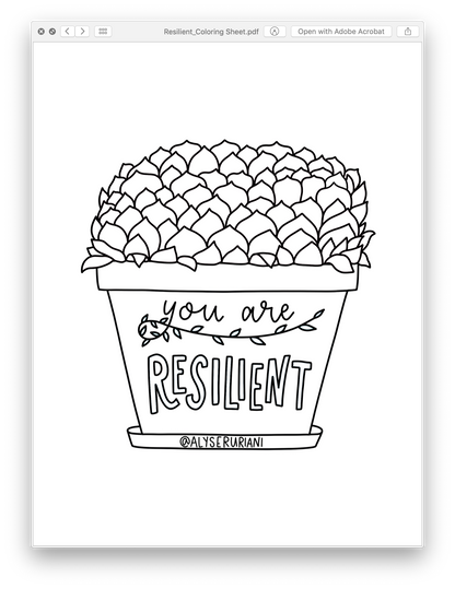 Coloring Sheets: Digital Download